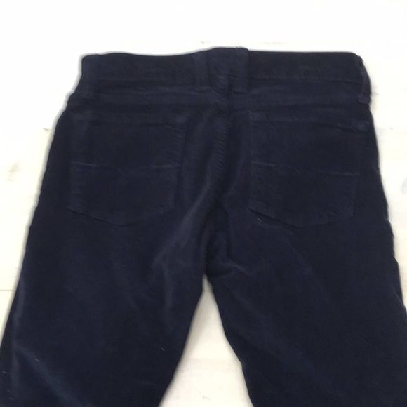 Lucky Brand Charlie skinny navy blue corduroys sz0 - Picture 3 of 3